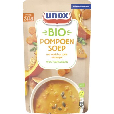 Alle Unox soep in zak