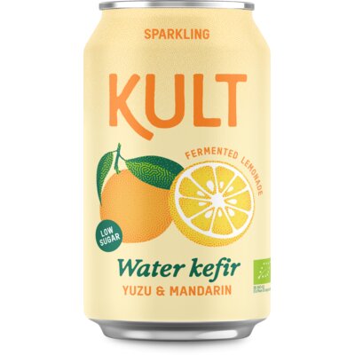 Kult water kefir yuzu & mandarin