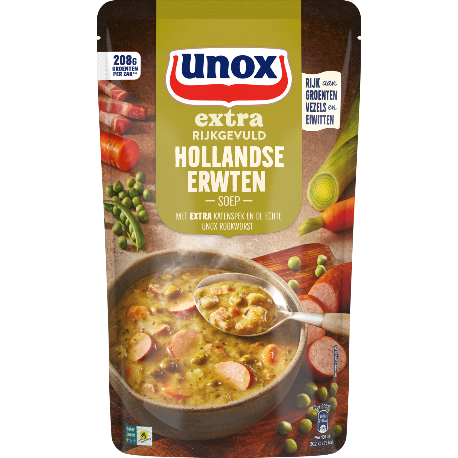 Unox soep Alle varianten. Zak 570 ml.