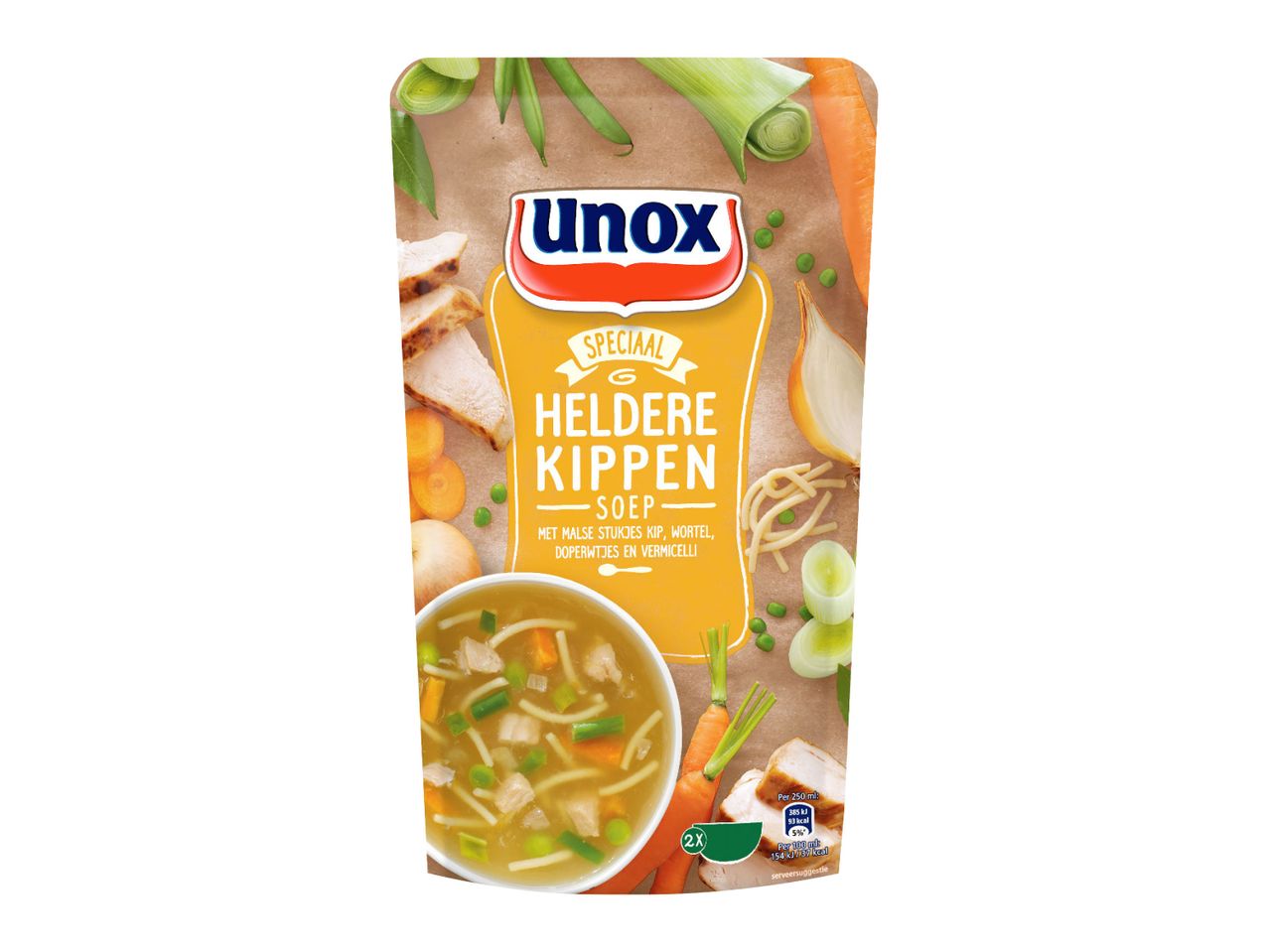 Unox Soep in zak