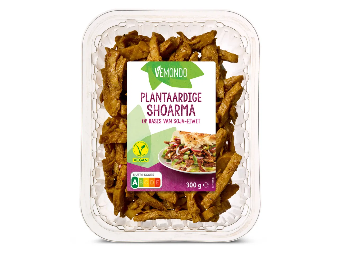 Plantaardige shoarma of champignonburger