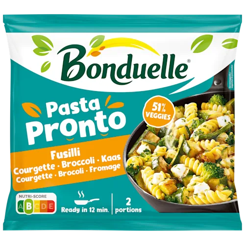 Alle Bonduelle Vriesverse groenten en pasta pronto