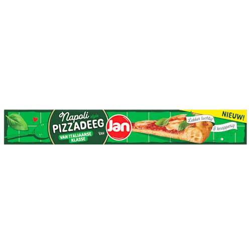 Jan Pizzadeeg Alle pakken à 300-600 gram
